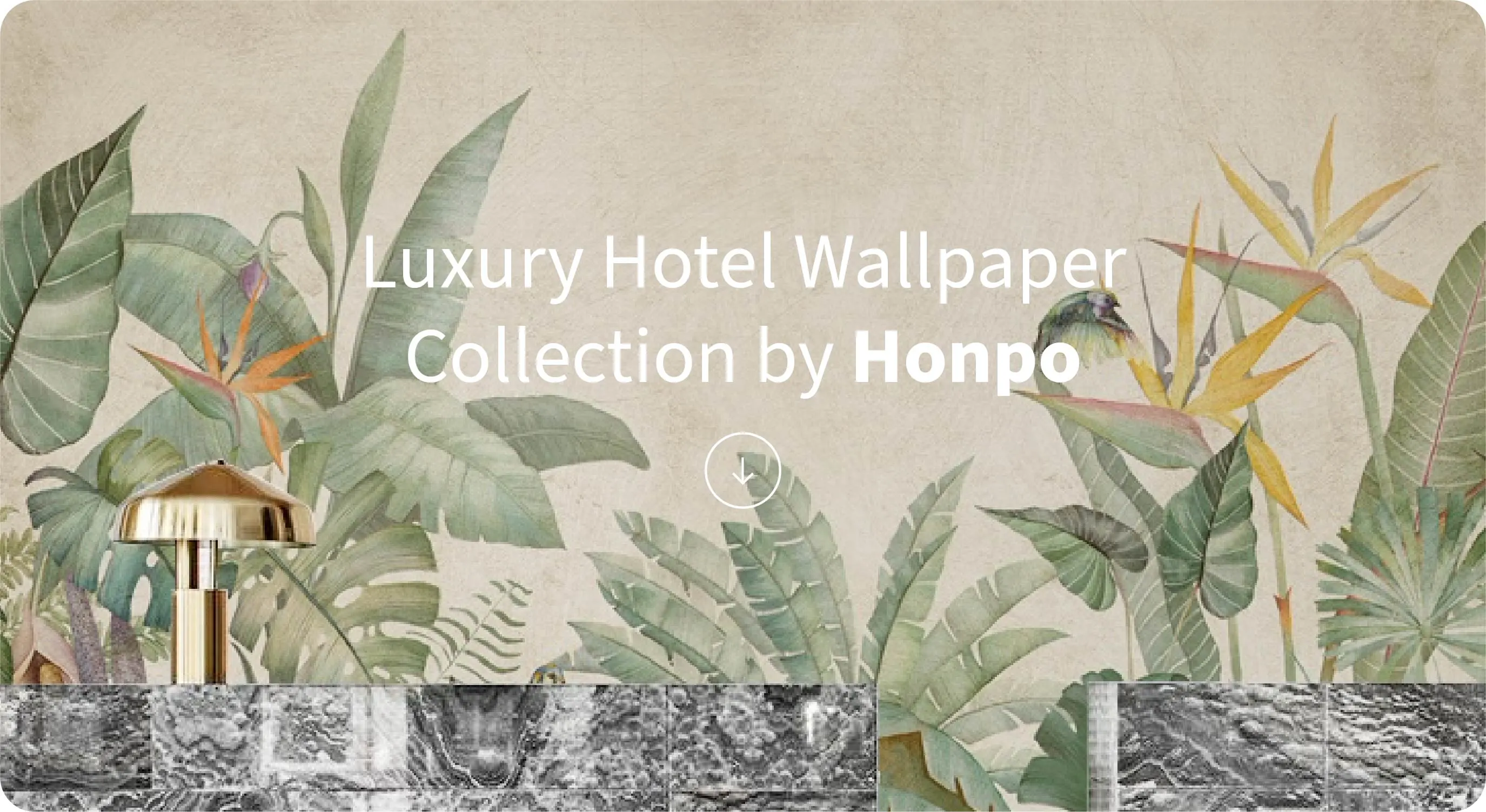 Luxury Hotel Wallpaper Collection by Honpo<